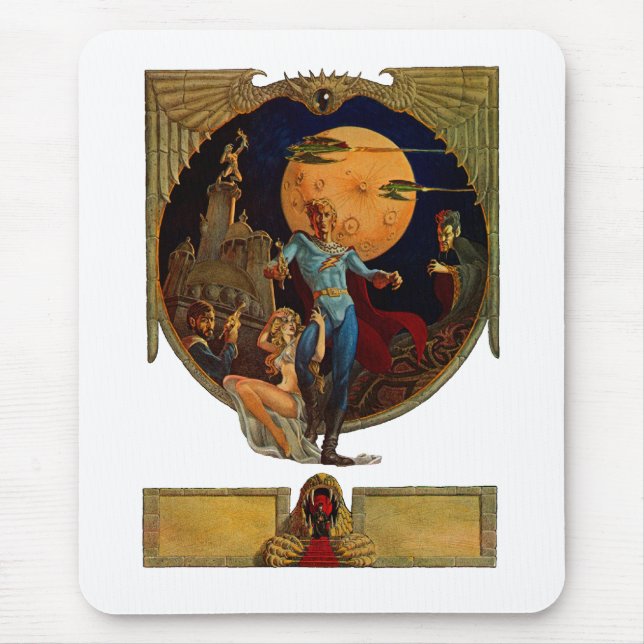 Mousepad Sci-fi-Herói (Frente)