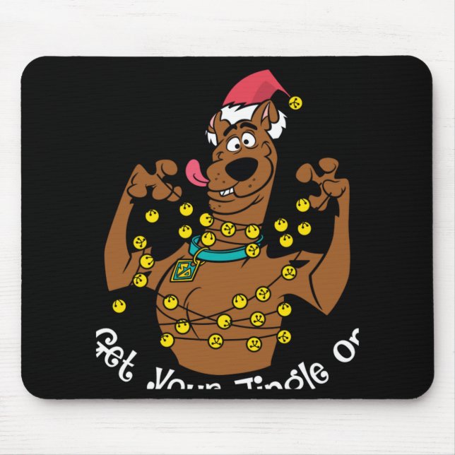 Mousepad Scooby Doo Get Your Jingle On T Shirt  (Frente)