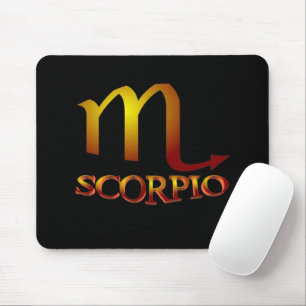 Mousepad Scorpio Star Dourada