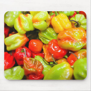 Mousepad Scotch Bonnet Chillies