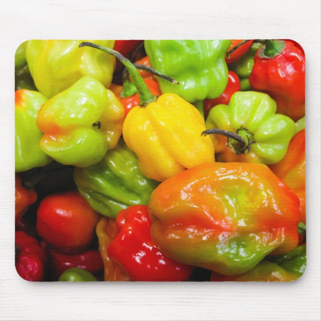 Mousepad Scotch Bonnet Chillies (Frente)