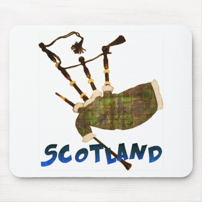 Mousepad Scotland Bagpipe (Frente)