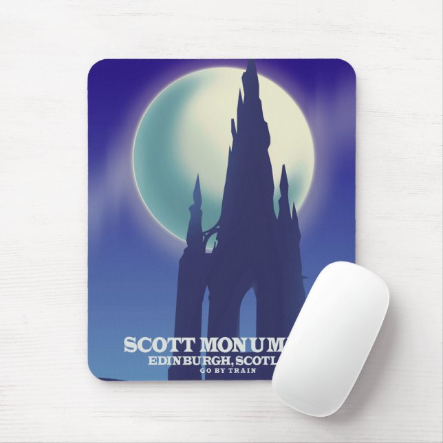 Mousepad Scott Monument, Edimburgo, Escócia (Com mouse)