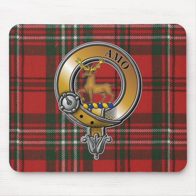 Mousepad Scott Tartan & Crachá (Frente)