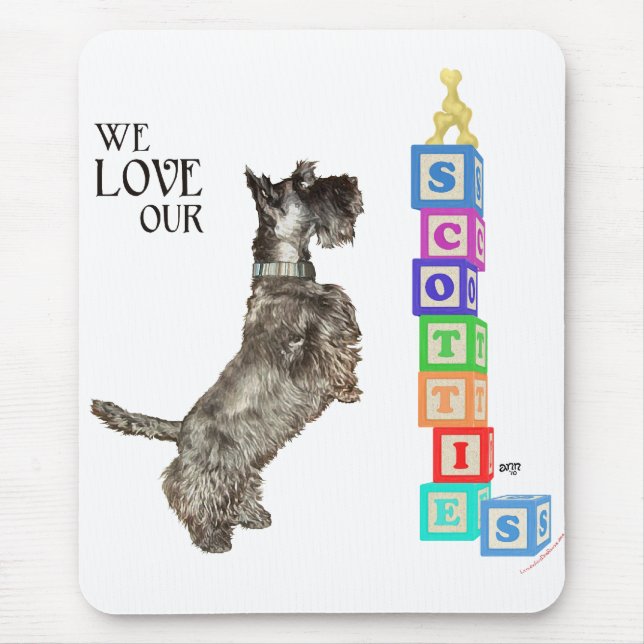 Mousepad Scottie Encontra Prêmio (Frente)