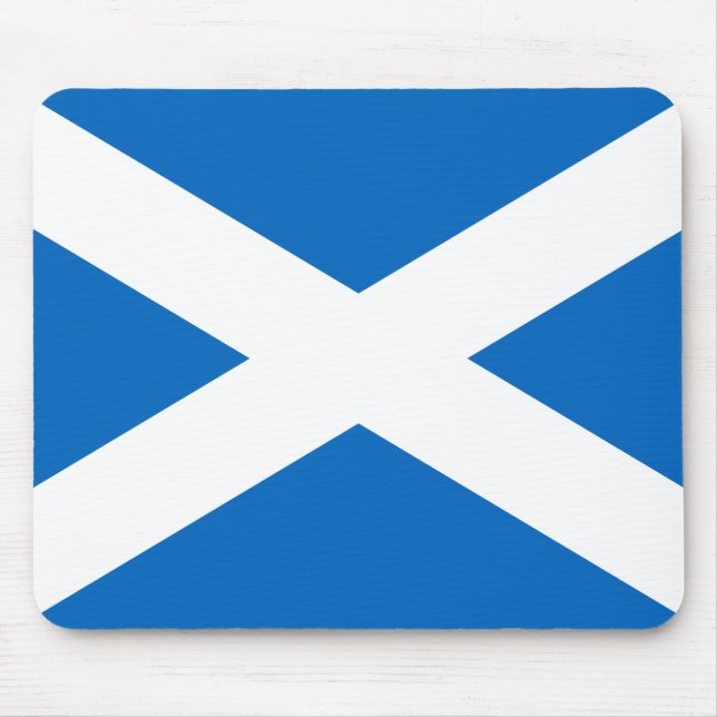 Mousepad Scottish Flag of Scotland Santo Andrew's Cross Sal (Frente)