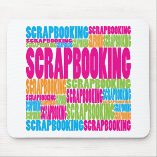 Mousepad Scrapbooking colorido