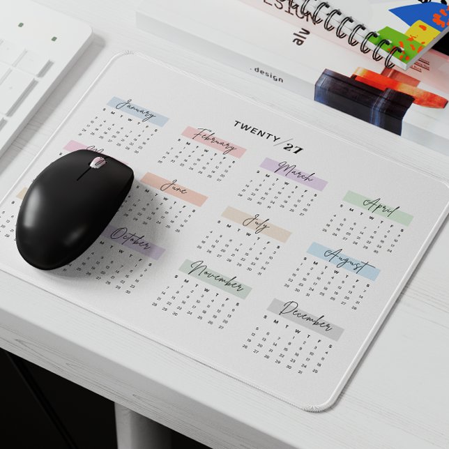 MOUSEPAD SCRIPT DE MANUTENÇÃO DO CALENDÁRIO DO ANO DE CHEIO (Criador carregado)