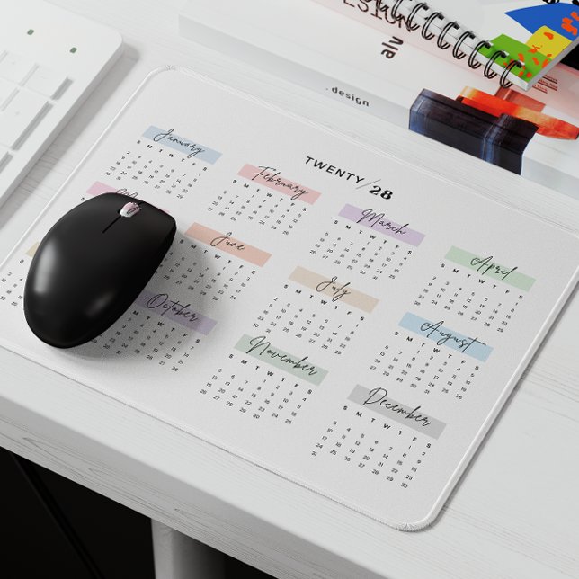 MOUSEPAD SCRIPT DE MANUTENÇÃO DO CALENDÁRIO DO ANO DE CHEIO (Criador carregado)