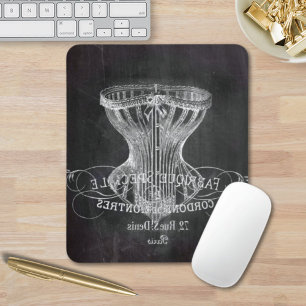 Mousepad Scripts de quadro retro cordão de lingerie vitoria