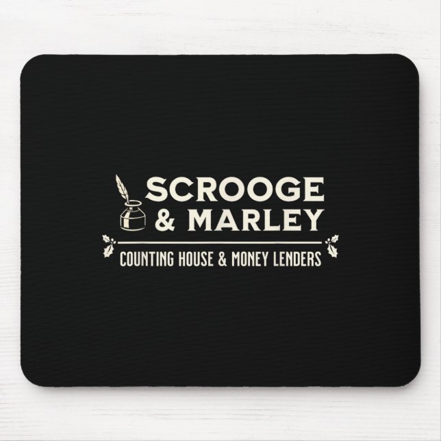 Mousepad Scrooge And Marley Counting House Ens  (Frente)