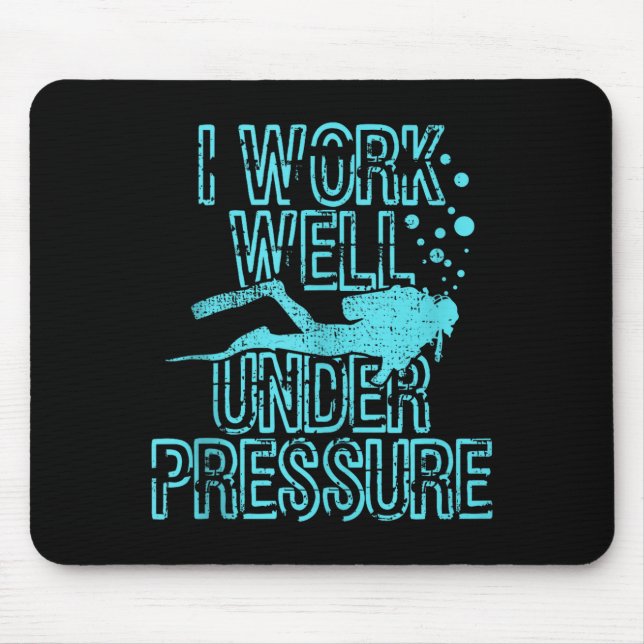 Mousepad Scuba Diving - Funny Scuba Diver Gift Tank Top  (Frente)