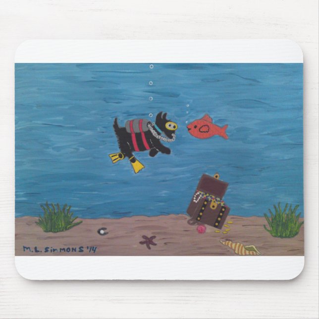 MOUSEPAD SCUBA SCOTTIE (Frente)