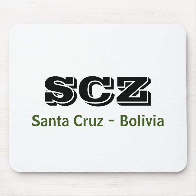 Mousepad SCZ Santa Cruz Bolivia (Frente)