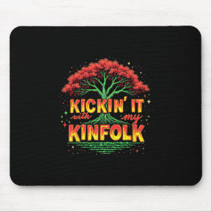 Mousepad Se Divertindo Com Meus Parentes Comédia Reunião de