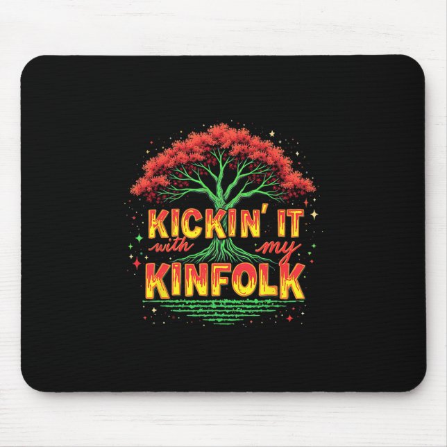 Mousepad Se Divertindo Com Meus Parentes Comédia Reunião de (Frente)
