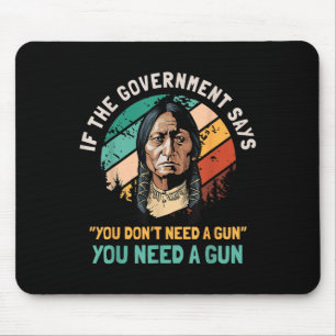 Mousepad Se O Governo Diz Que Você Não Precisa De Uma Arma