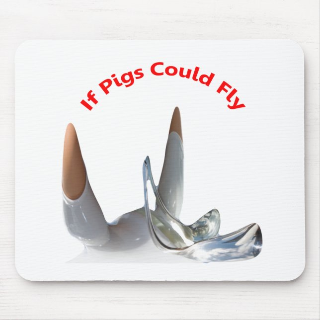 Mousepad Se os Porcos Pudessem Voar (Frente)