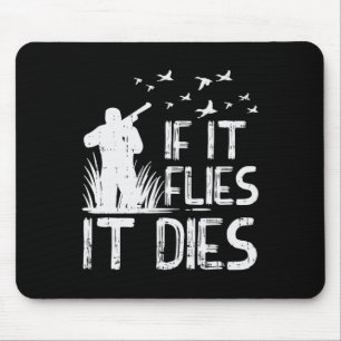 Mousepad Se Voar, Pato Pinto Pé Pé Pé Pheasant Hunt