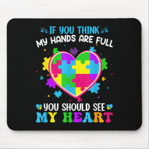 Mousepad Se Você Acha Que Minhas Mãos Estão Cheios Você Dev