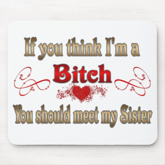 Mousepad Se você pensa que eu sou (Frente)