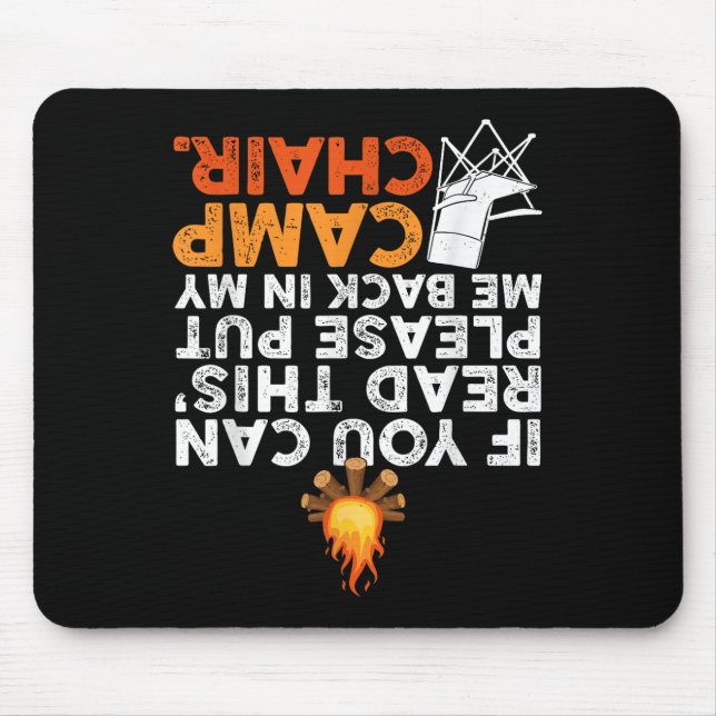 Mousepad Se Você Pode Ler Isso Por Favor Coloque-Me De Volt (Frente)