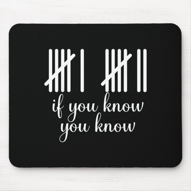 Mousepad Se Você Sabe Você Sabe Piada 67 Meme  (Frente)