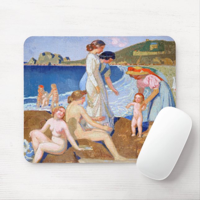 Mousepad Sea Bathing, Maurice Denis (Com mouse)