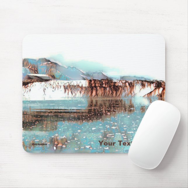 Mousepad Sea Glacier (Com mouse)