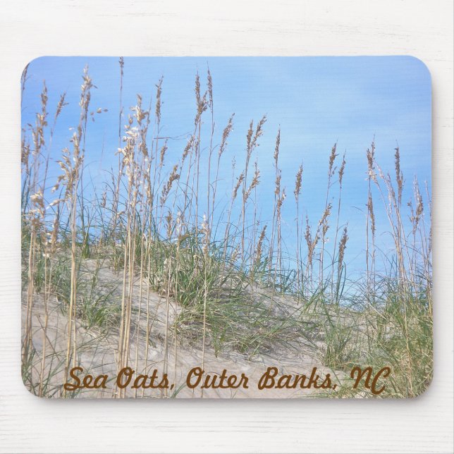 Mousepad Sea Oats Out Banks Série NC (Frente)