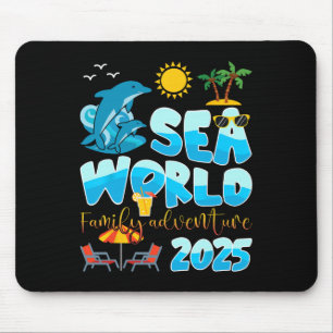 Mousepad Sea World Dolphin Family Adventure Trip 2025 Sprin
