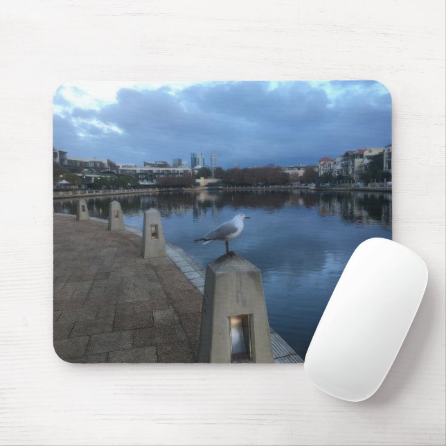 Mousepad Seagull Photo (Com mouse)