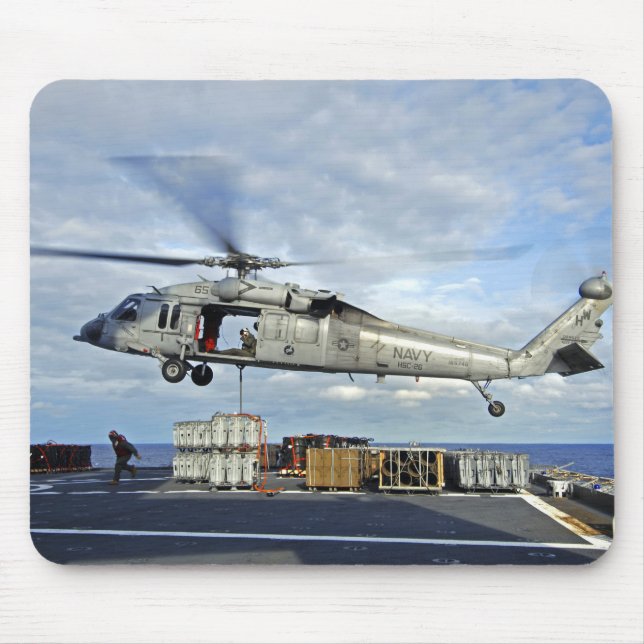 Mousepad Seahawk MH-60S prepara-se para entregar munições (Frente)
