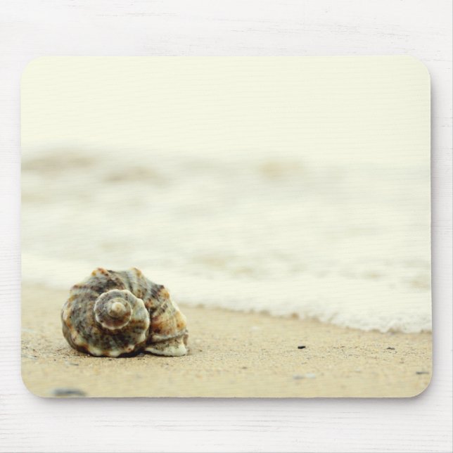 Mousepad Seashell apenas na praia (Frente)