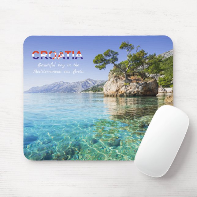 Mousepad Seashore near Brela | Dalmatia | Croatia (Com mouse)