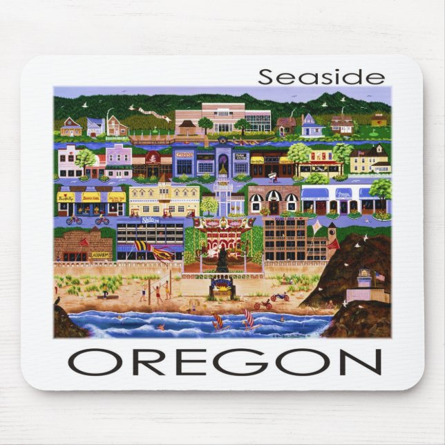 Mousepad Seaside Oregon (Frente)