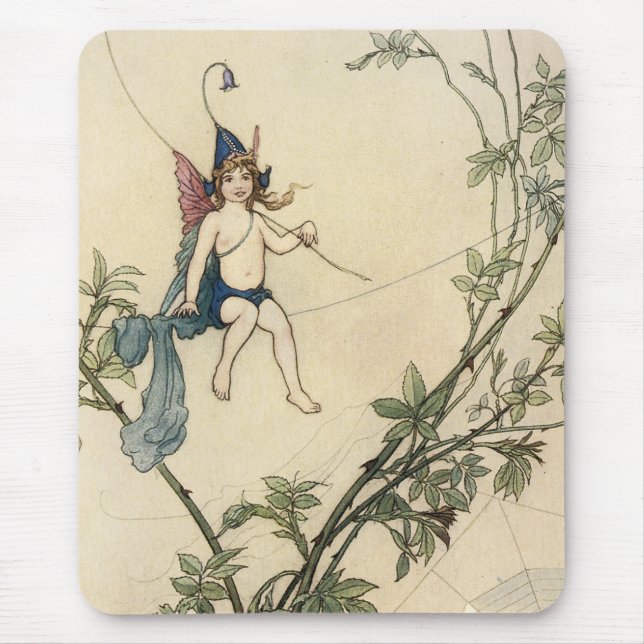 Mousepad Seated on a Spider's Thread (Frente)