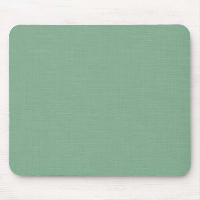 Mousepad Secagem sólida verde-mint (Frente)