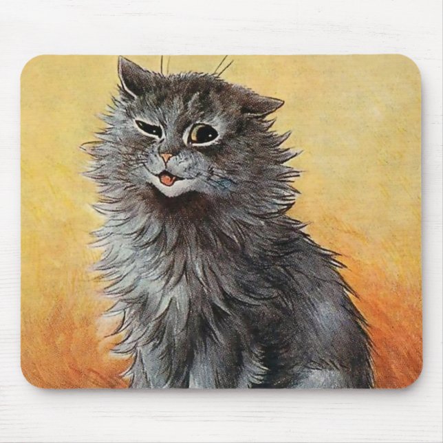 Mousepad “Second Prize at the Cat Show” by Louis Wain (Frente)