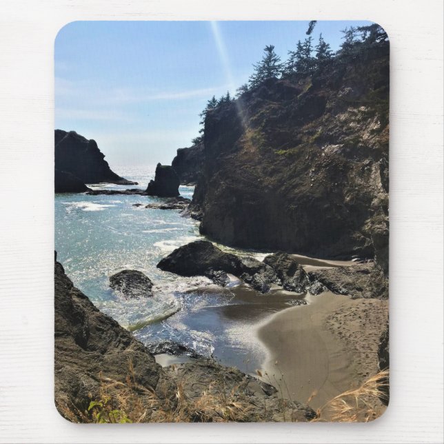 Mousepad Secret Beach, Samuel H. Boardman, Oregon (Frente)
