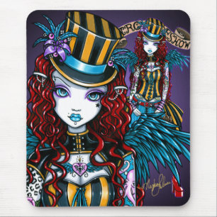 Mousepad Secundário feericamente gótico do tatuagem do