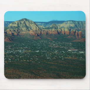 Mousepad Sedona e Pote de café de cima