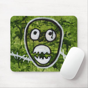 Mousepad Seedy Pete Skull Odd Monster Whimsical Art Quirky