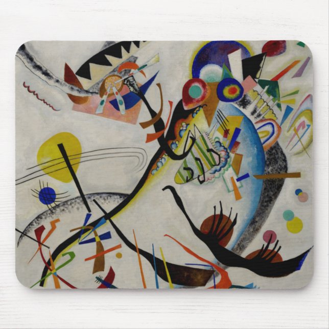 Mousepad Segmento Azul Kandinsky (Frente)