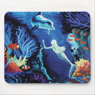 Mousepad Segredos do recife de corais - tapete do rato da