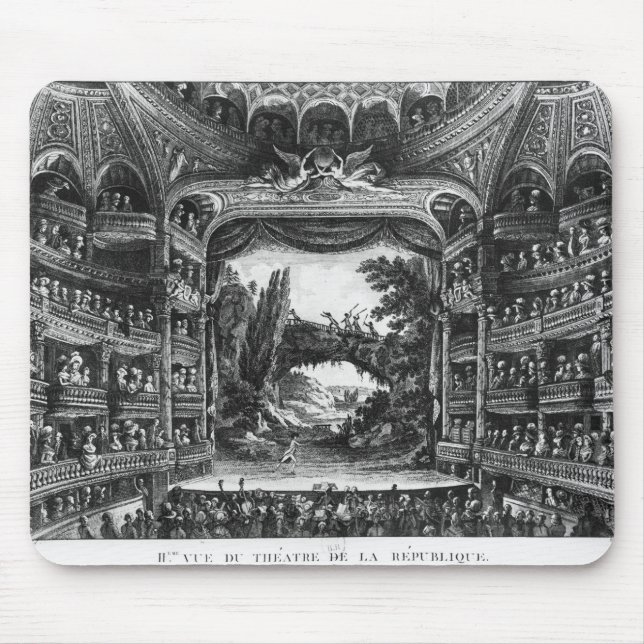Mousepad Segunda ideia do teatro de la Republique (Frente)