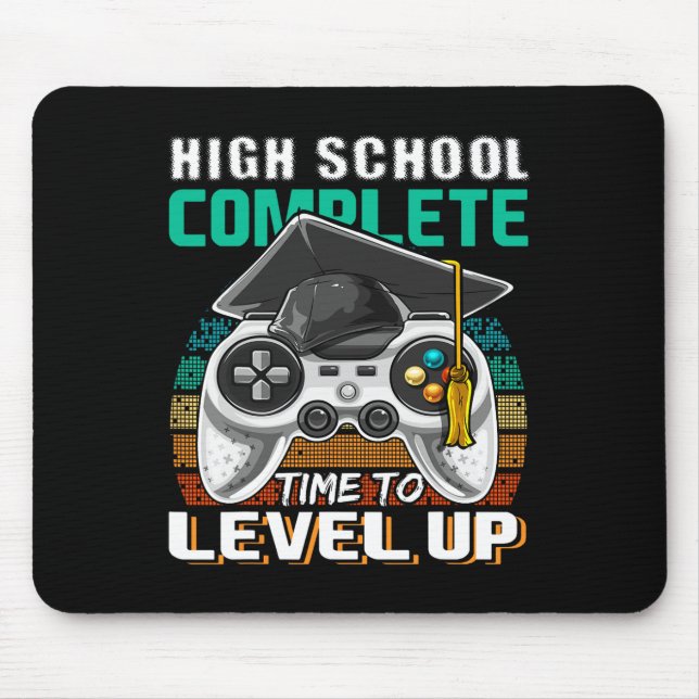 Mousepad Segundo grau Concluído Graduação do Mais velho de  (Frente)