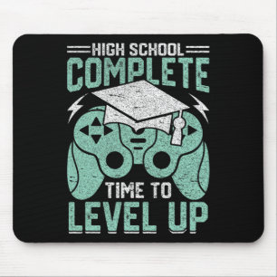 Mousepad Segundo grau Concluído Tempo Para Alinhar O Jogo D