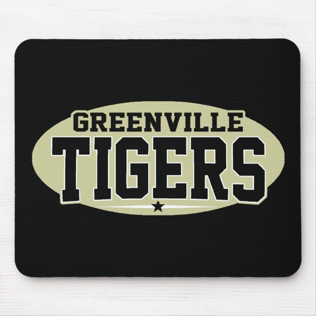 Mousepad Segundo grau Greenville; Tigres (Frente)