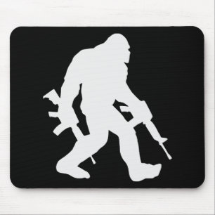 Mousepad Segundo Sasquatch Pé-Grande Armado Alteração 2A